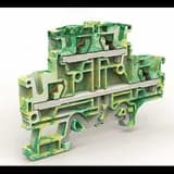 Двухуровневая клемма заземления на 4 кв.мм ZEFDE400 DKC