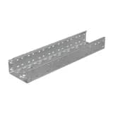 Лоток листовой перфорированный 200х100 L3000 сталь 0.7мм «БЫСТРЫЙ МОНТАЖ ПЛЮС» LPplus100-200-0.7-3000 оцинк. КМ PL0272