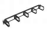 Кабельный организатор с металлическими кольцами Hyperline CM-1U-ML