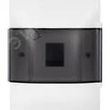 Practibox S Пластиковый щиток Встраиваемый (ЩРв-П) 1X4 Дымчатая дверь