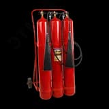 Огнетушитель углекислотный ОУ-40 ВСЕ-01 в сборе (сварная труба)