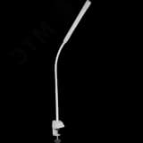 Светильник настольный светодиодный NDF-С007-7W-6K-WH-LED на струбцине белый