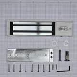 Электромагнитный замок (сила удержания 350 кг), с двумя встроенными датчиками, цвет белый, RAL9016(белый) RL-EM350-LSW R-Lock