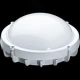 Светильник светодиодный ДБП-12w 4000K 960Лм круглый металлический IP65 белый