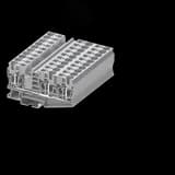 Клемма TC 1-2 пружинная, сечение 10 мм. кв., серая