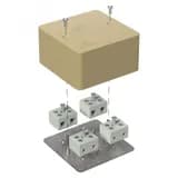 Коробка огнестойкая для о/п 40-0340-FR6.0-4 Е15-Е120 RAL9005 120х80х50 (20 шт/кор)