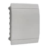 Щит ЩРВ-П-24 IP41 бел. дверца (пром. упак.) Basic EKF pb-v-24w-bas