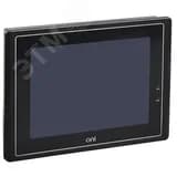 Панель оператора общепром. 9,7" резистивный экран, черная. Корпус: пластик, 1xEthernet, 2xRS232/RS485/RS422, 2xRS232, 2xUSB, 1xSD, 24В DC ONI