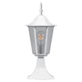 Светильник садовопарковый Feron 6104 шестигранный на постамент 60W E27 230V белый 11057
