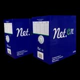 LAN Кабель Net.on FTP 5e 4x2хAWG24 CCA PVC In. 305м, Коробка(305м) (01-1001)