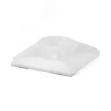 Монтажная база двойная самоклеящаяся 19x19 (спец.состав), белая для хомутов шириной до 3,6мм DKC