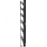 Гребенка кабельная вертикальная by ZPAS 45U черная РФ ITK