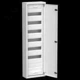 TITAN 5 Корпус металлический ЩРн-84 (1х84) 1085х310х140мм IP31 белый (одна дверь) IEK IEK