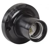 Пкб27-04-К21 Патрон потолочный карболитовый, Е27, черный (50 шт), стикер на изделии, IEK