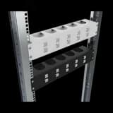 Кабельный организатор для 19-дюймового оборудования RS52 2U RAL7035 УЗОЛА