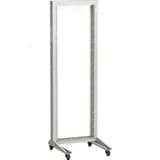 Стойка однорамная на роликах LINEA F 20U 600х600мм серая ITK