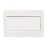 Корпус пластиковый встраиваемый с белой дверью 1 ряд 13 модулей IP41 ЩРВ-П