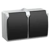 Розетка силовая IEK Форс ERS22-K03-16-54-DC