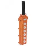 Пост кнопочный ПКТ-60 на 6 кнопок IP54 ABS-пластик