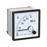 Амперметр аналоговый 5000/5А AC 96х96мм КТ 1,5 трансформаторное подключение
