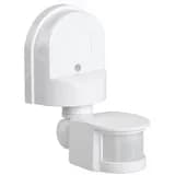 Датчик движения ДД 008 белый, макс. нагрузка 1100Вт, угол обзора 180град., дальность 12м, IP44, IEK