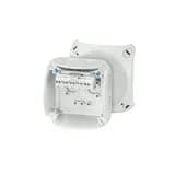 Коробка клеммная 5 положений до 4мм2 93х93х62 IP66/67 серая стойкая к УФ