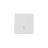 Выключатель ROUND одноклавишный возвратный 10А скрытой установки механизм перламутр