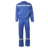 Костюм мужской Докер-2 с СОП (куртка, полукомбинезон) цв. васильковый, р. 52-54/170-176