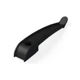 Держатель круглого кабеля односторонний для прямого монтажа на 8 мест черный (20шт/240шт уп/кор) Промрукав