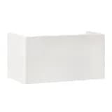 Соединитель (100х40) (2 шт) белый EKF-Plast