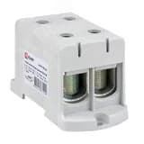 Клемма силовая вводная двойная КСВ 35-150 серая PROxima