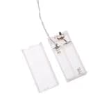 Тайские фонарики Пудра 15 м прозрачный ПВХ 10 LED теплый белый питание 2 х АА батарейки не в комплекте 303089