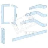 Плата монтажная для ISFT100N установка на шинах