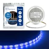 Cветодиодная LED лента Feron LS603 60SMD2835м 48Втм 5м IP20 12V синий 27673