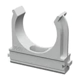 Крепеж-клипса для труб АБС-пластик в п/э d40 мм (15шт/300шт уп/кор) Промрукав