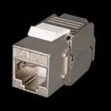 Keystone Jack 8P8C (RJ-45) FTP Cat.5e заделка без инструмента 180° (DIY)