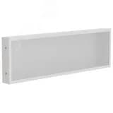 PRO Светильник светодиодный ДВО 1012 18Вт 4000К Ra>90 IP40 595х180мм призма IEK