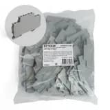 LD563140 Торцевая заглушка для ЗНИ LD555 4 мм² JXB ST 4 серый STEKKER 39990