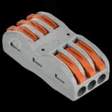 Строительно-монтажная клемма СМК 222-4133 проходная (50шт/упак) IEK