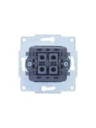 Выключатель 2-кл. СП Vesna механизм бел. LEZARD 742-0288-101