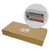 Зажим блочный групп для распредтока нагрузки pushin на 18 точек сеч 25 мм2690V41А 1точка интегр питание LD580 PTFIX 61825 49749