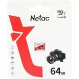 Карта памяти Netac 64GB NT02P500ECO-064G-S