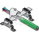 Клемма 16-24мм для экрана SFB.B4 TE Connectivity ОУЭО