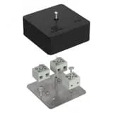 Коробка огнестойкая для кабель-канала 40-0450-FR6.0-6 Е15-Е120 RAL9005 75х75х30 (87 шт/кор) 40-0450-9005-FR6.0-6 Промрукав