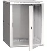 Шкаф настенный ITK 19` 15U 2-х секционный, 600*600, стекло. дверь LWR3-15U66-GF