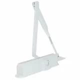 Дверной доводчик с функцией ФОП, рычажная тяга, вес двери до 120 кг, двух-скоростной, EN 2/3/4, белый TS Compakt Dormakaba