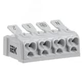 Клемма пружинная соединительная КСПз4-2L+N+PE