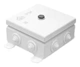 Коробка монтажная распределительная Гефест КМ-1212, 123х123х62, 8 вводов, IP54, металлическая