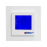 Терморегулятор Energy TK07 New Design для теплого пола, электронный, сенсорное управление, цвет белый