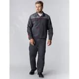 Костюм Фаворит-2 (тк.Смесовая,210) п/к, т.серый/серый, р. 52-54/170-176